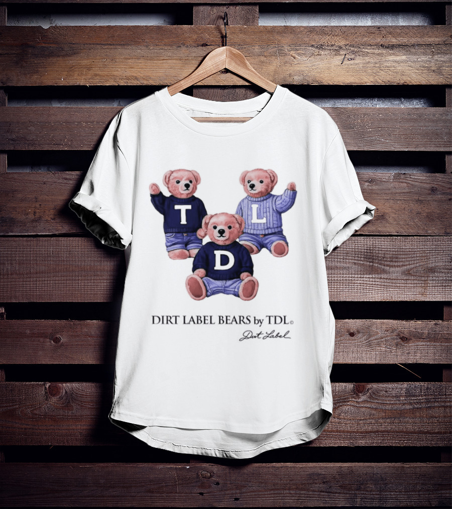Dirt Label Bears TDL Polo Bear Collection T-Shirt