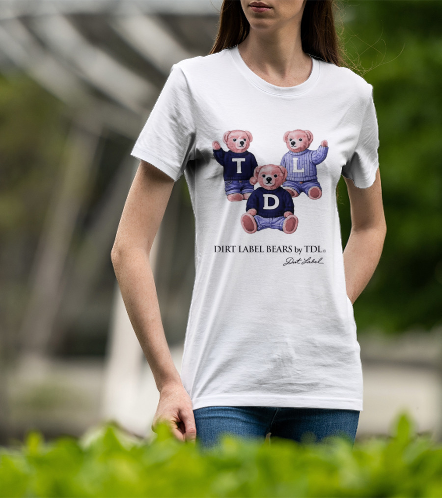 Dirt Label Bears TDL Polo Bear Collection T-Shirt