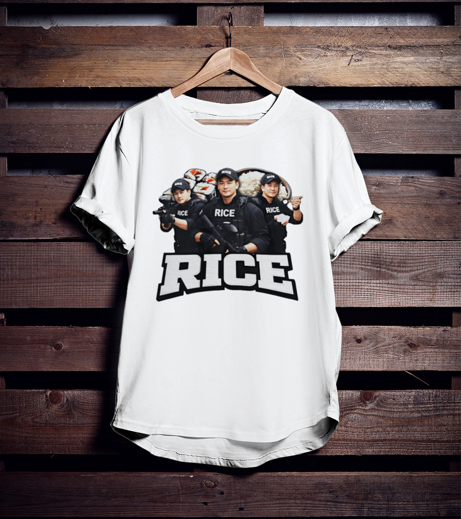 RICE Police Tactical Sushi Team T-Shirt