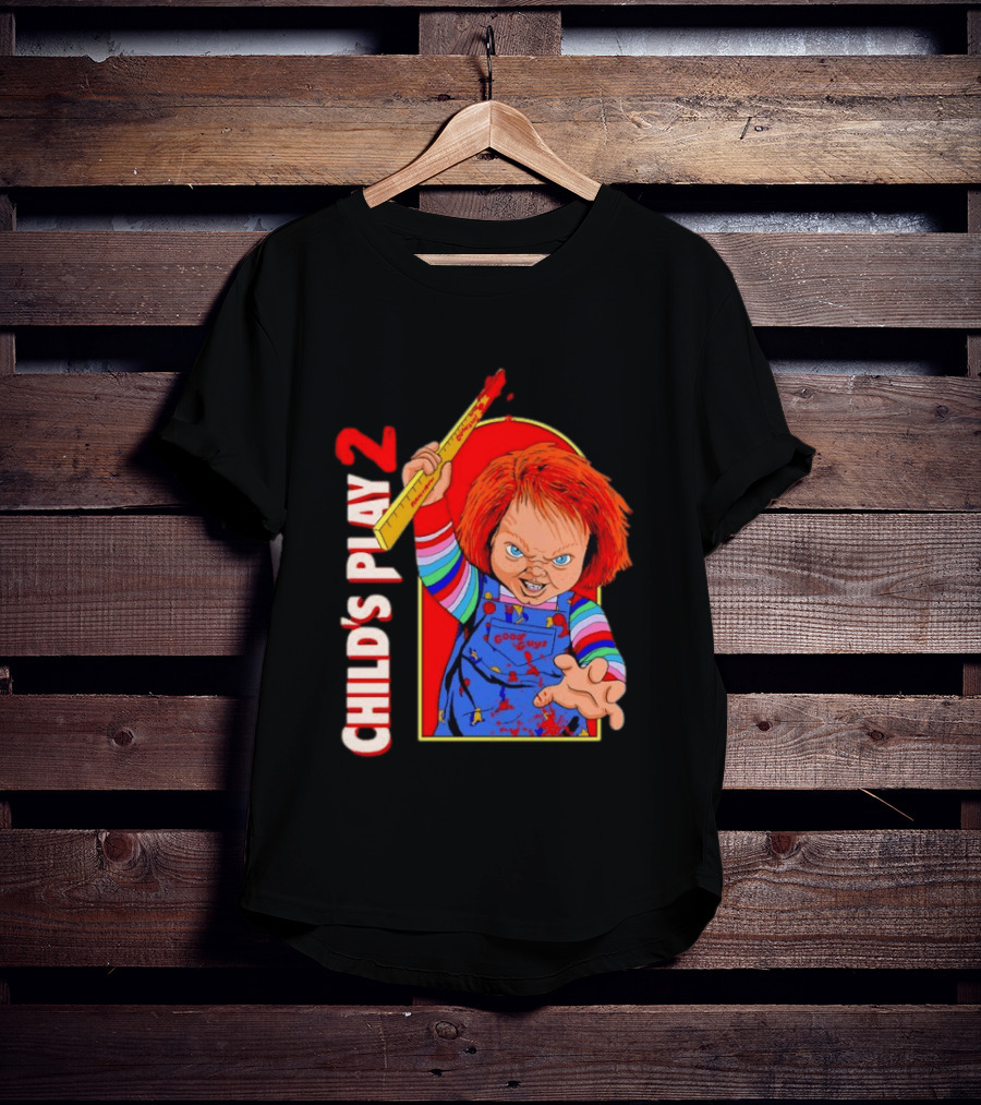 Child's Play 2 Chucky Good Guys Ruler T-Shirt