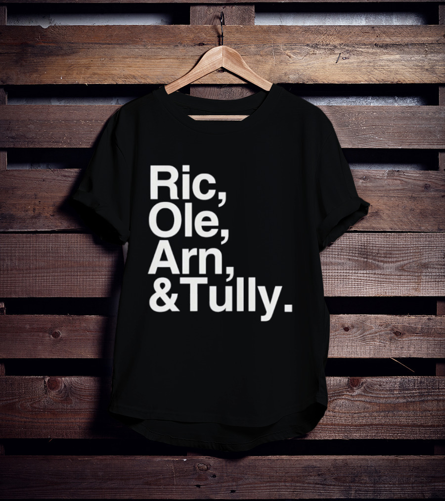 Ric Ole Arn & Tully Retro Wrestling Legends T-Shirt