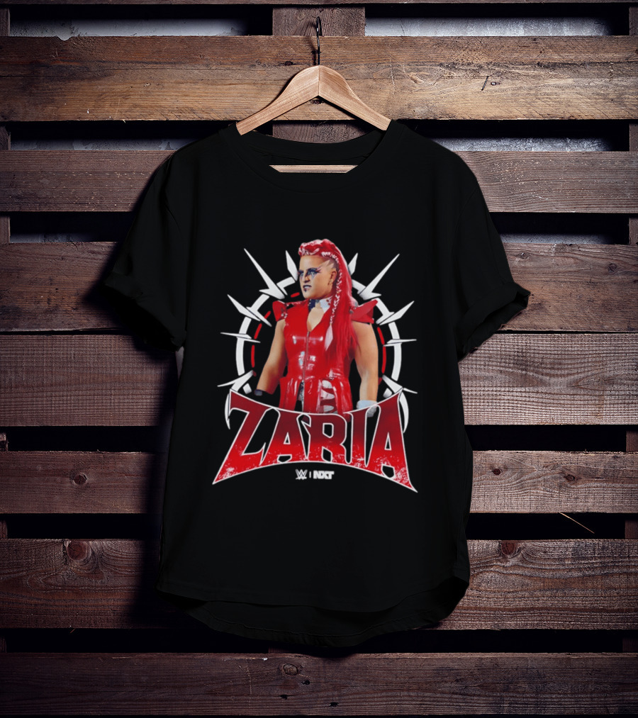 Zaria WWE NXT Red Spikes Ensemble T-Shirt