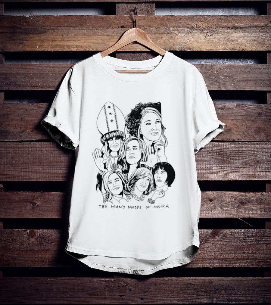Catherine O'Hara The Many Moods Of Moira Expressions T-Shirt
