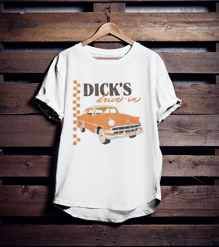 Dick's Drive In Vintage Car T-Shirt