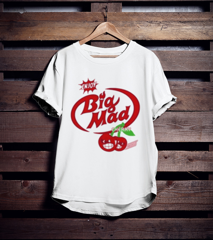 Transviolet Big Mad Cherry Enjoy T-Shirt