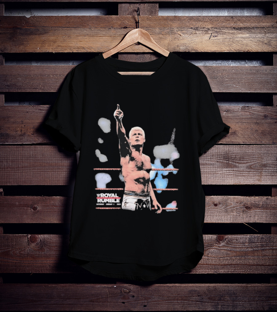Cody Rhodes WWE Royal Rumble Wrestling Event 2024 T-Shirt