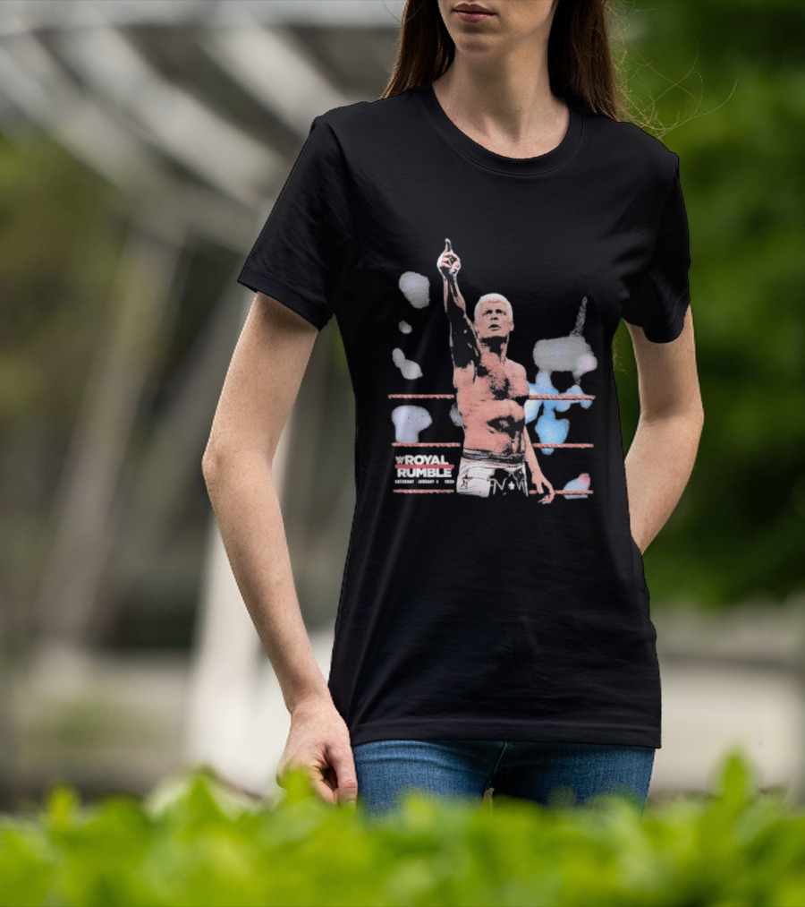 Cody Rhodes WWE Royal Rumble Wrestling Event 2024 T-Shirt