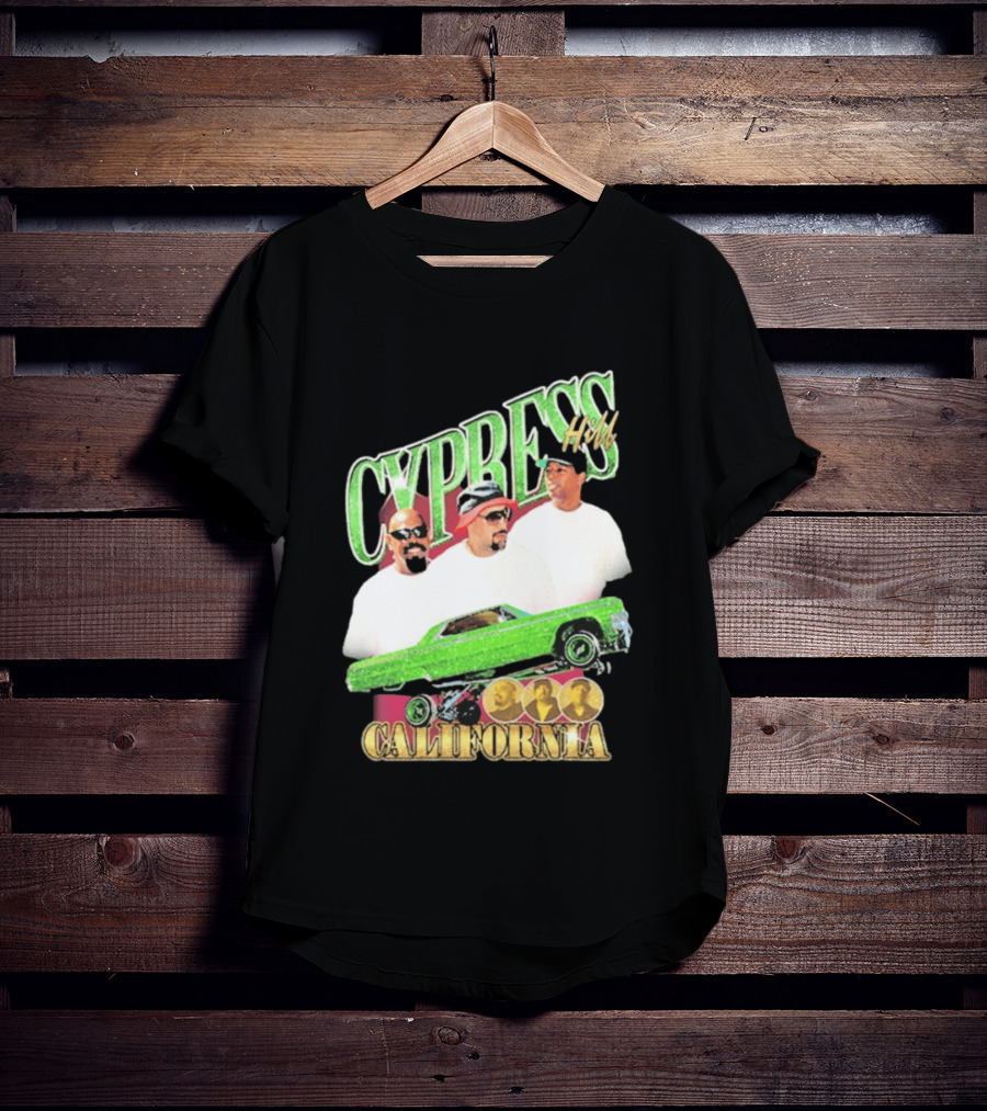 Cypress Hill California Lowrider Urban Style Hip Hop T-Shirt