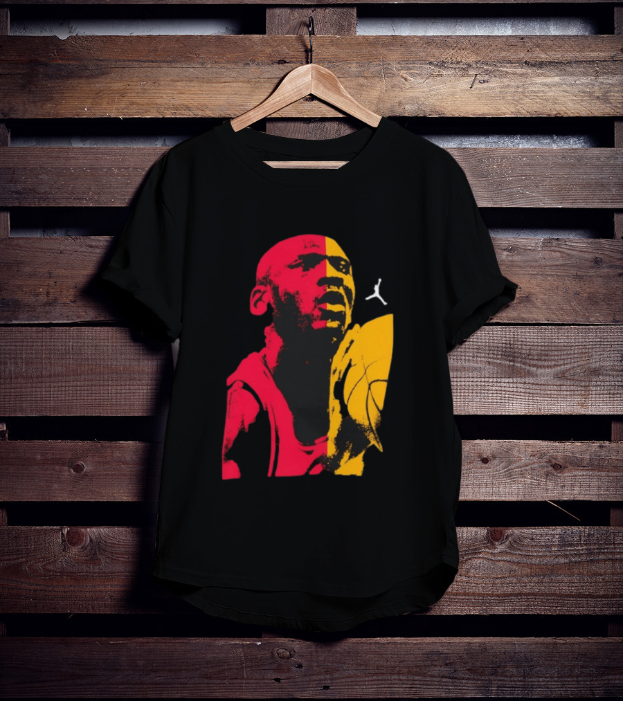 Michael Jordan 1985 Chicago Bulls Retro Basketball Legend T-Shirt