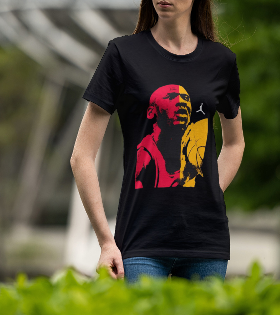Michael Jordan 1985 Chicago Bulls Retro Basketball Legend T-Shirt