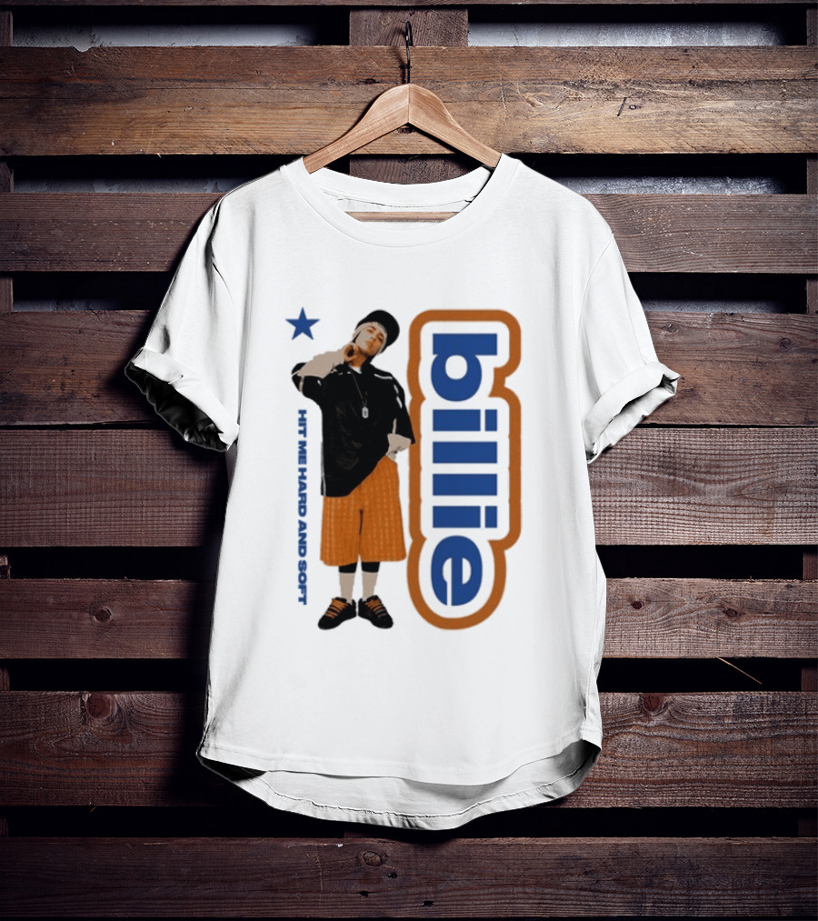 Billie Eilish Lean Hit Me Hard And Soft Tour 2024 2025 Star T-Shirt