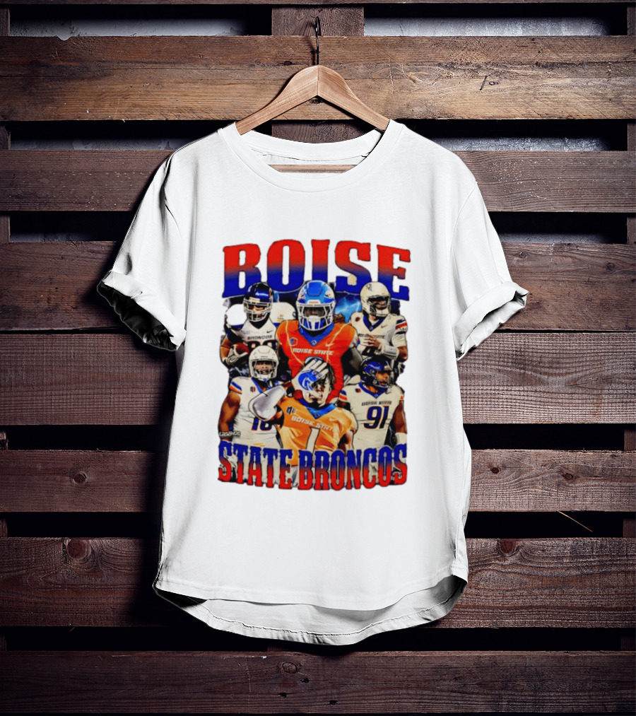 Boise State Broncos Football Legends Players T-Shirt