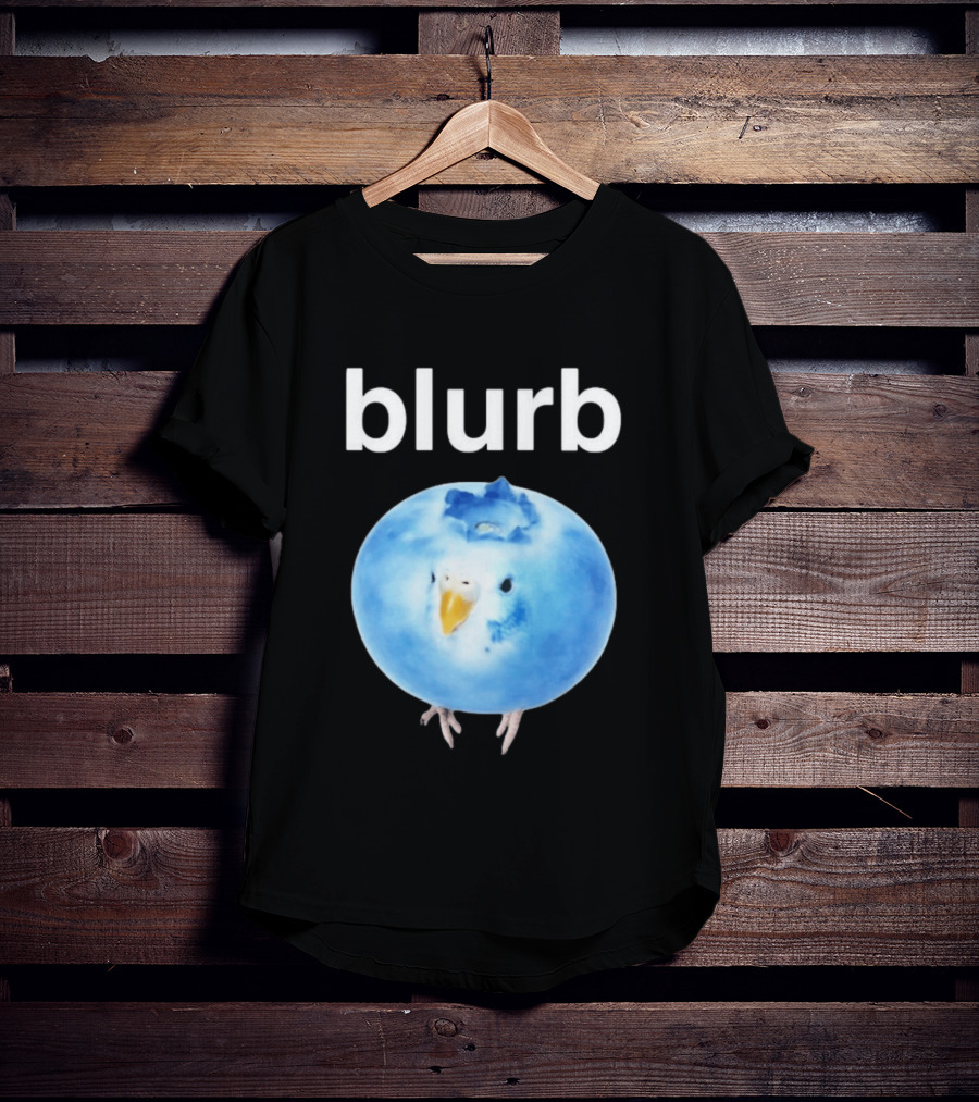 Blurb Bluebird Blueberry Fusion T-Shirt