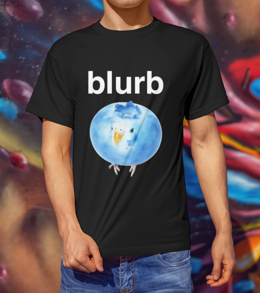 Blurb Bluebird Blueberry Fusion T-Shirt