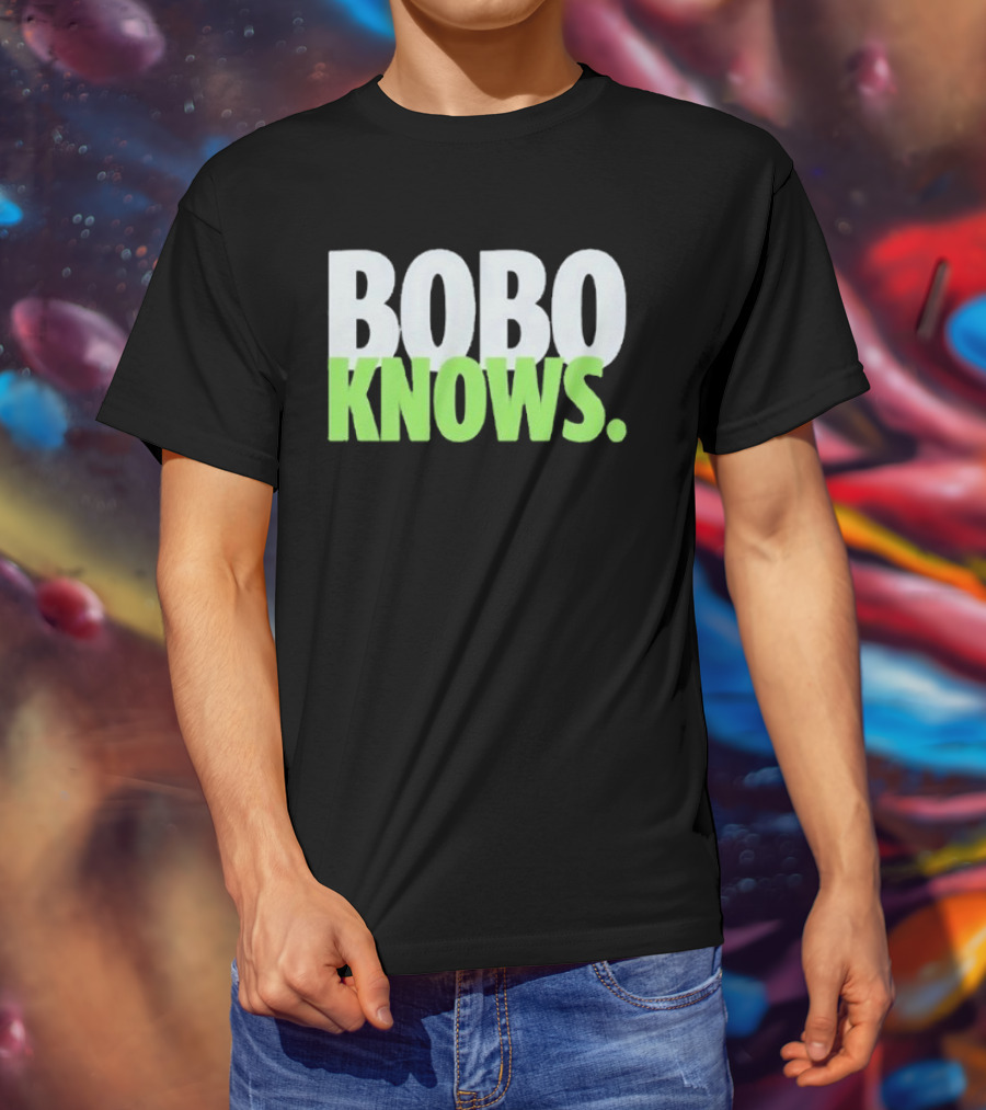 Bobo Knows Seattle Football Seahawks Fan Gear T-Shirt