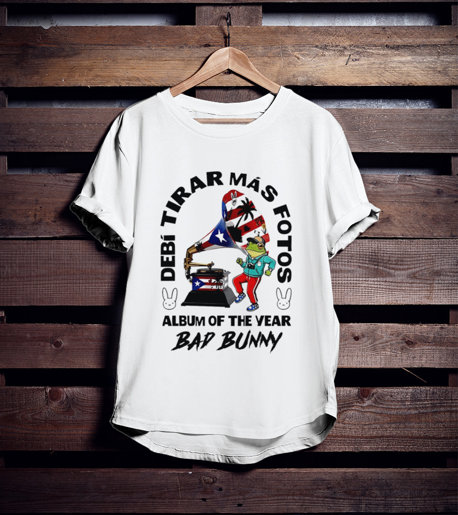 Debí Tirar Más Fotos Album Of The Year Bad Bunny T-Shirt