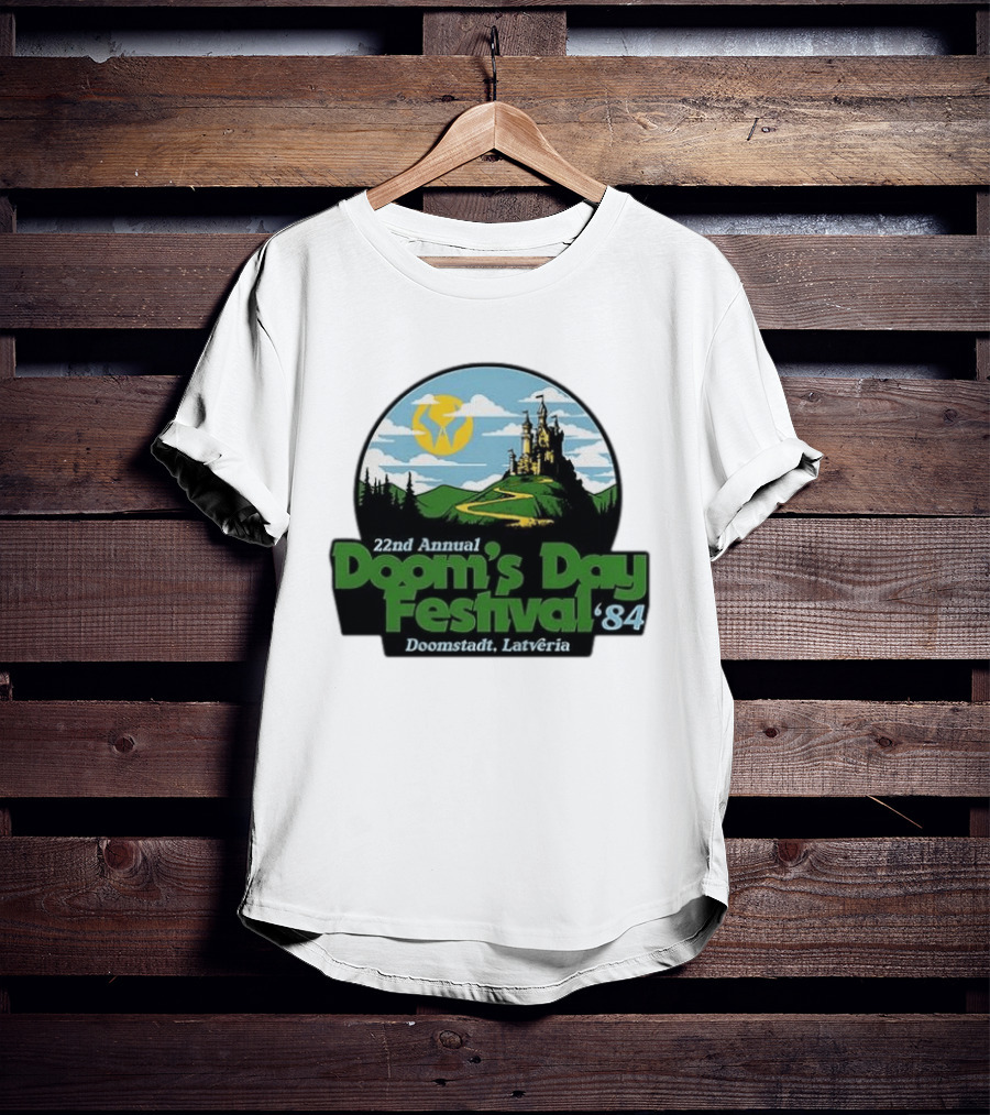 22nd Annual Doom's Day Festival '84 Doomstadt Latveria Event T-Shirt