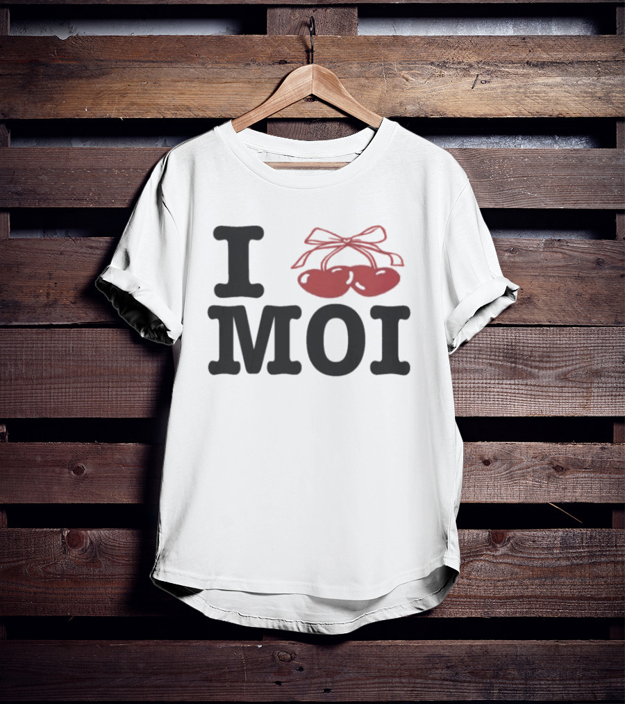I Love Moi Cherry Bow Millie Bobby Brown T-Shirt