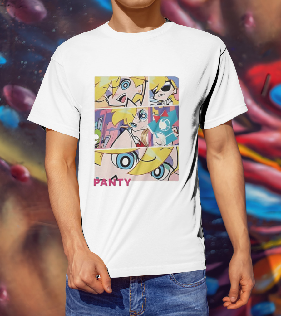 Panty Anarchy Anime Series Panty & Stocking With Garterbelt Visual Compilation T-Shirt