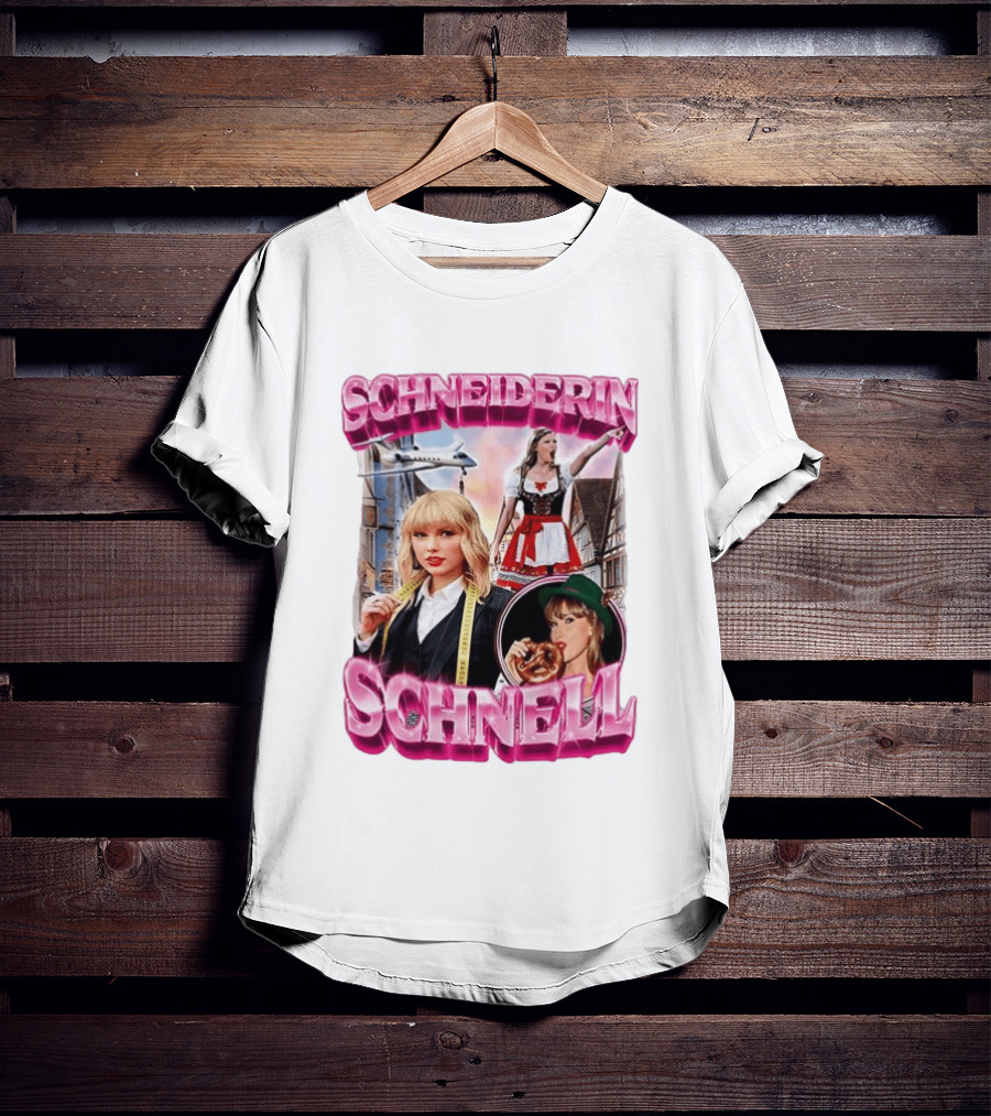 Schneiderin Schnell Taylor 90s Vintage German Fashion T-Shirt