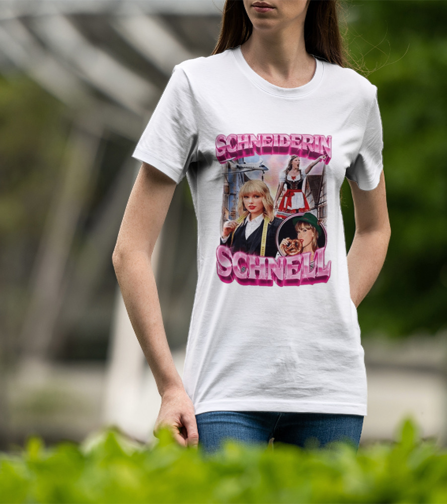 Schneiderin Schnell Taylor 90s Vintage German Fashion T-Shirt