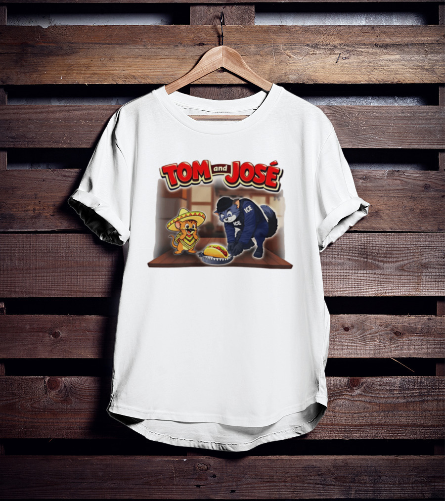 Tom And José Taco Humor Ice T-Shirt
