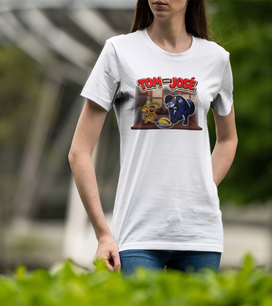 Tom And José Taco Humor Ice T-Shirt