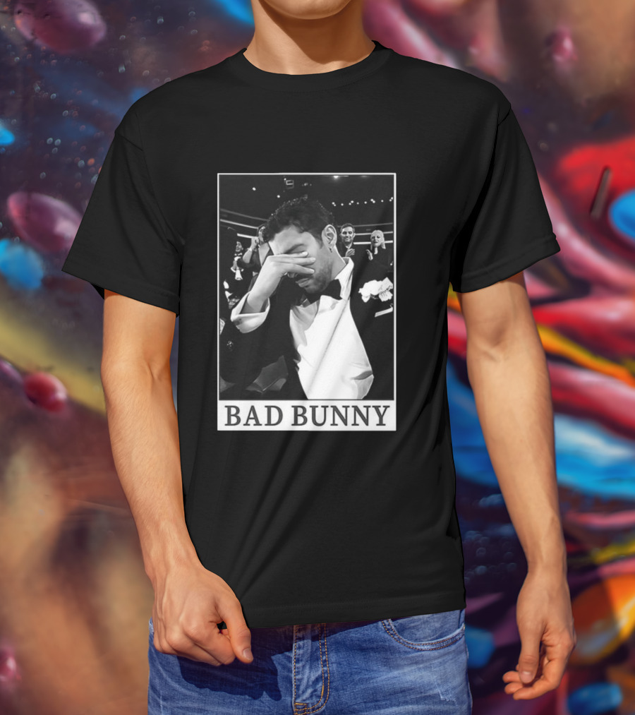 Bad Bunny Grammy 2026 Winner Album Of The Year Photo T-Shirt