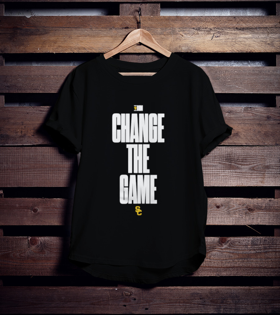 BHM Black History Month Change The Game USC Athletics T-Shirt