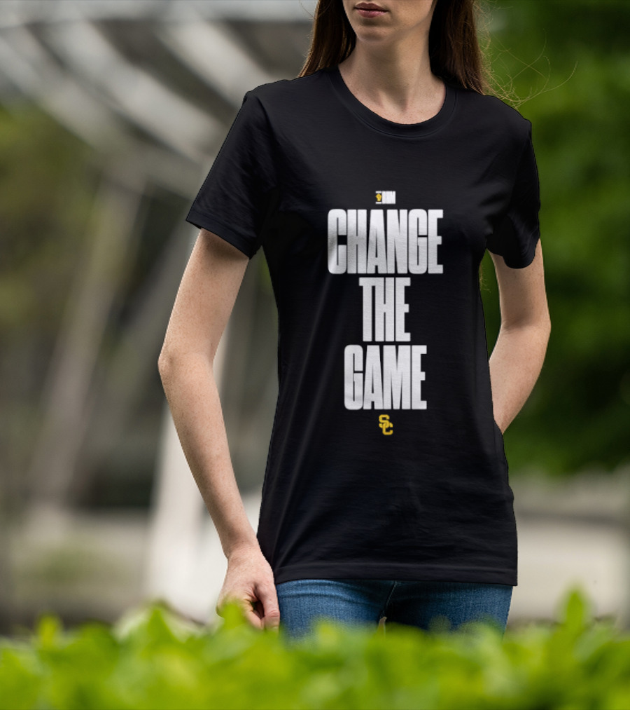BHM Black History Month Change The Game USC Athletics T-Shirt