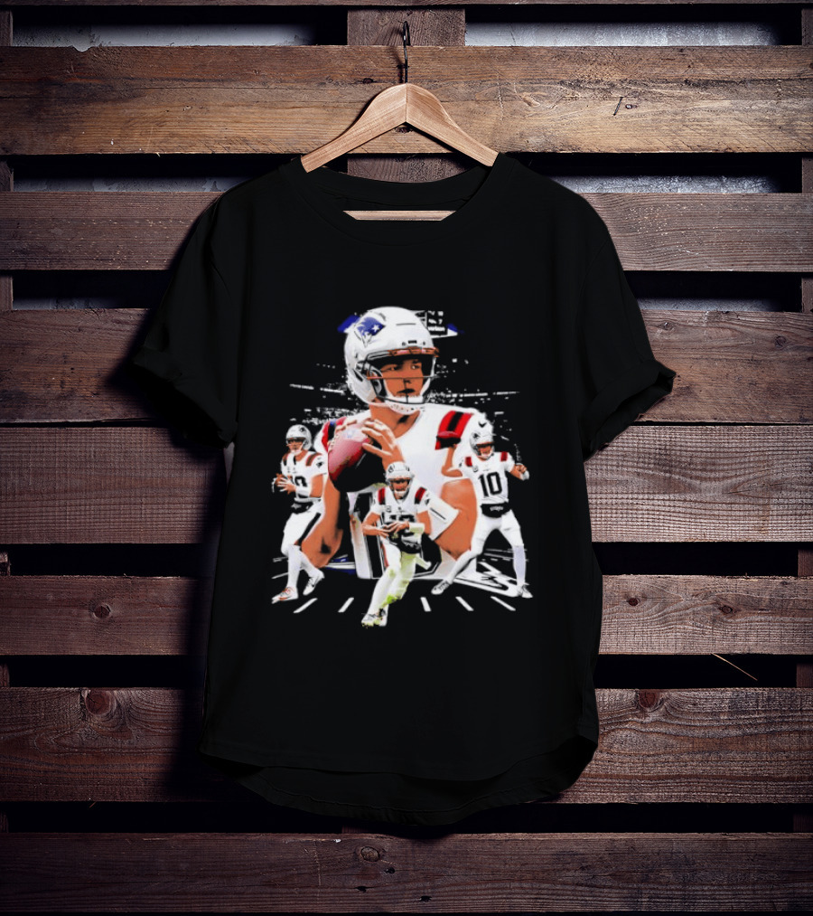 Drake Maye 2026 Highlights Football Quarterback Moments T-Shirt