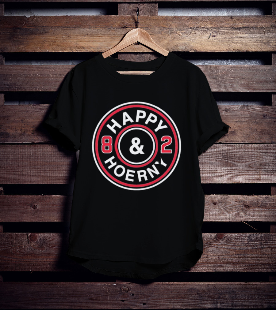 Happy Hoerny 82 Vintage Sports Inspired Circle T-Shirt