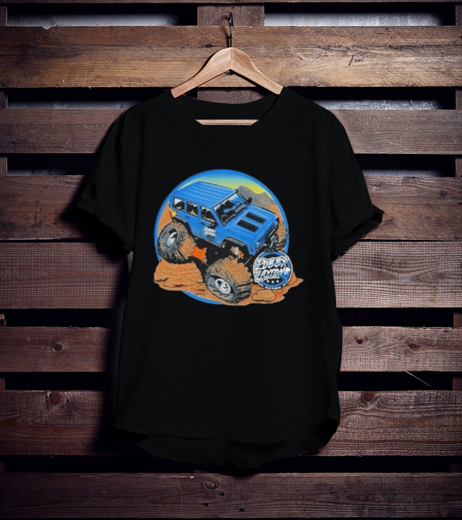 Robby Layton Nation Off Road 4x4 Adventure Jeep Truck T-Shirt