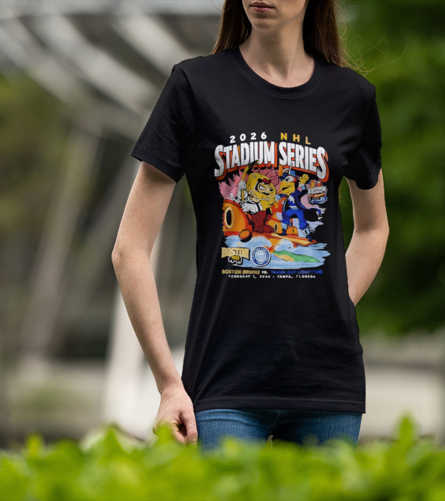2026 NHL Stadium Series Boston Vs Montreal February 4 Tampa Florida T-Shirt