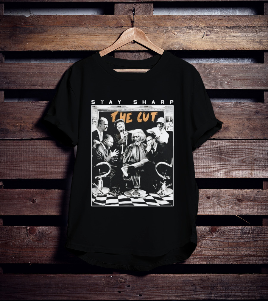 Stay Sharp The Cut Black Barbershop Legends T-Shirt