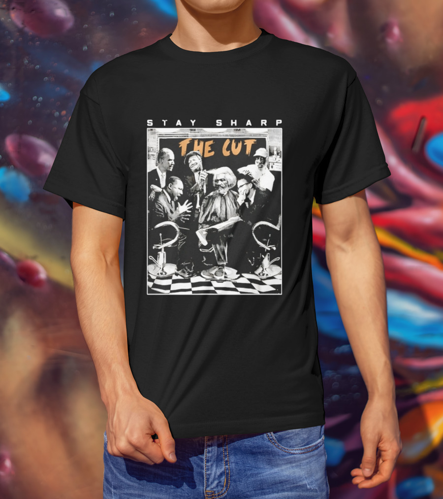Stay Sharp The Cut Black Barbershop Legends T-Shirt
