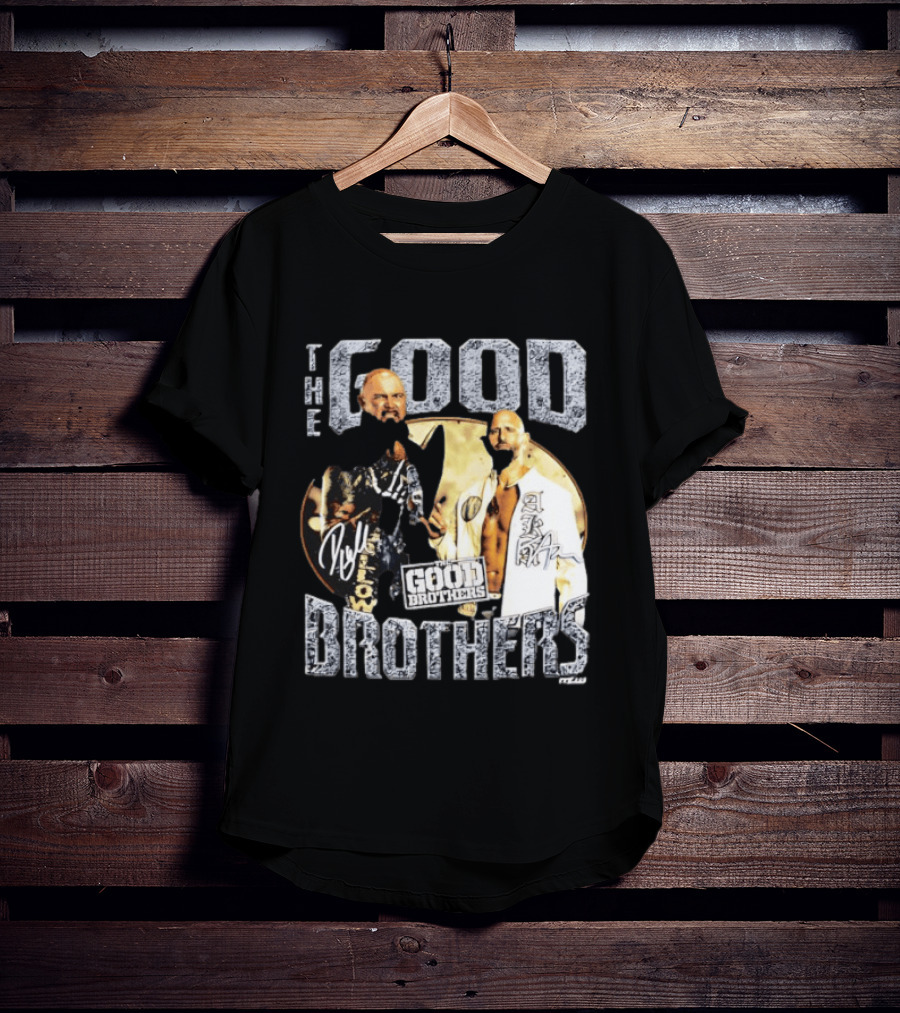 The Good Brothers Built Different Wrestling Signature Series T-Shirt