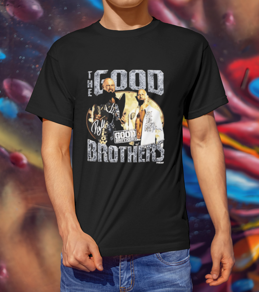 The Good Brothers Built Different Wrestling Signature Series T-Shirt