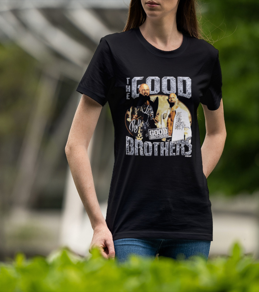 The Good Brothers Built Different Wrestling Signature Series T-Shirt