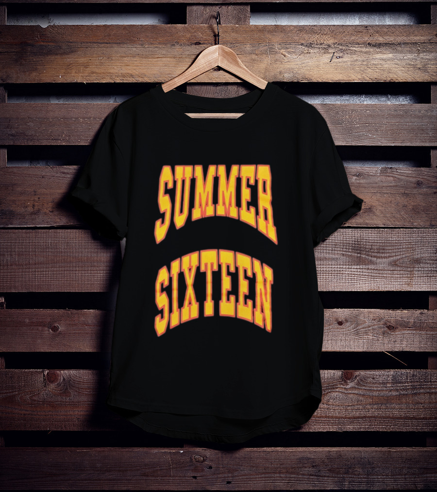 Drake Summer Sixteen Tour Merch Bold Yellow T-Shirt