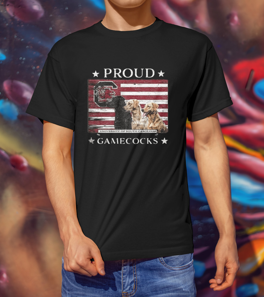 University Of South Carolina Proud Gamecocks Labs T-Shirt