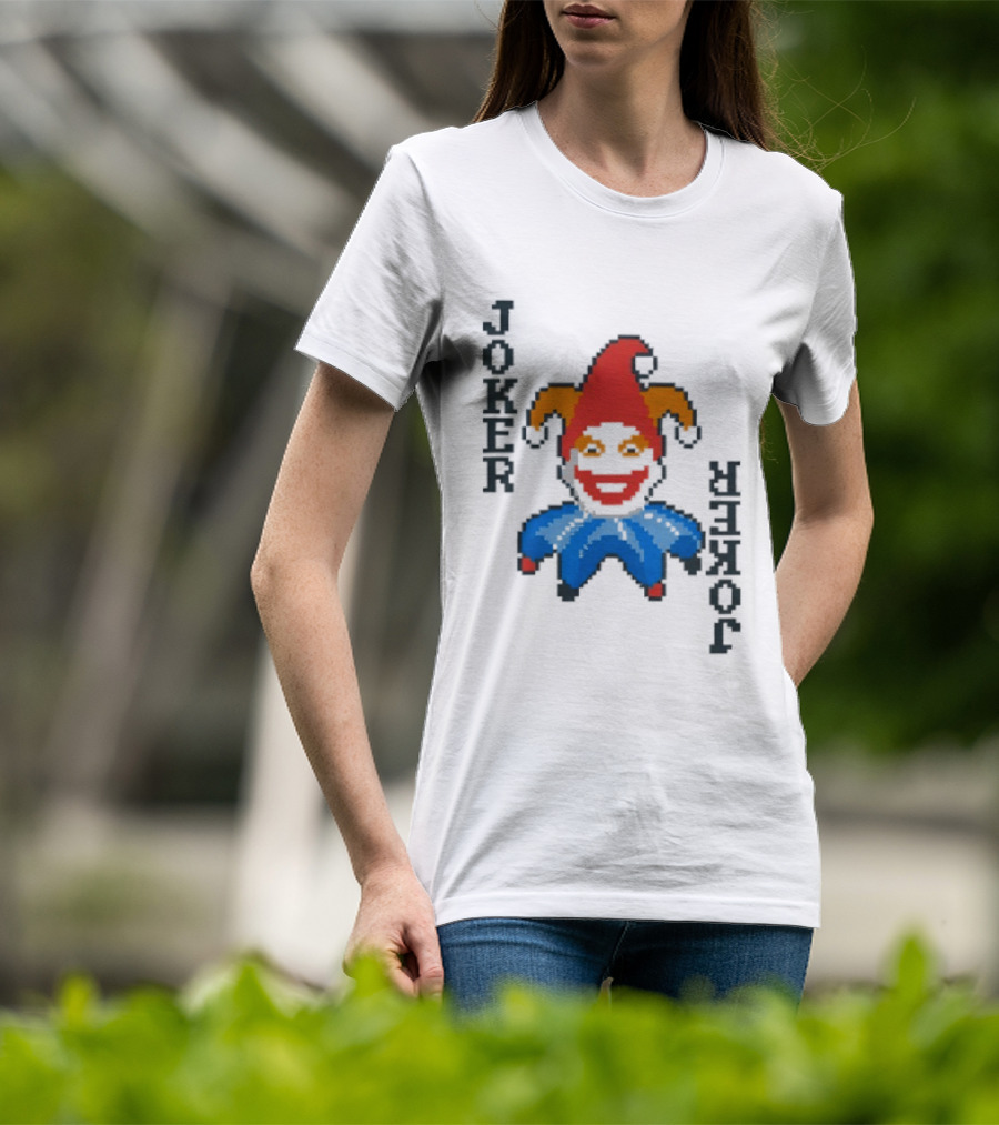 Balatro's Pixel Art Jimbo Jester Joker T-Shirt