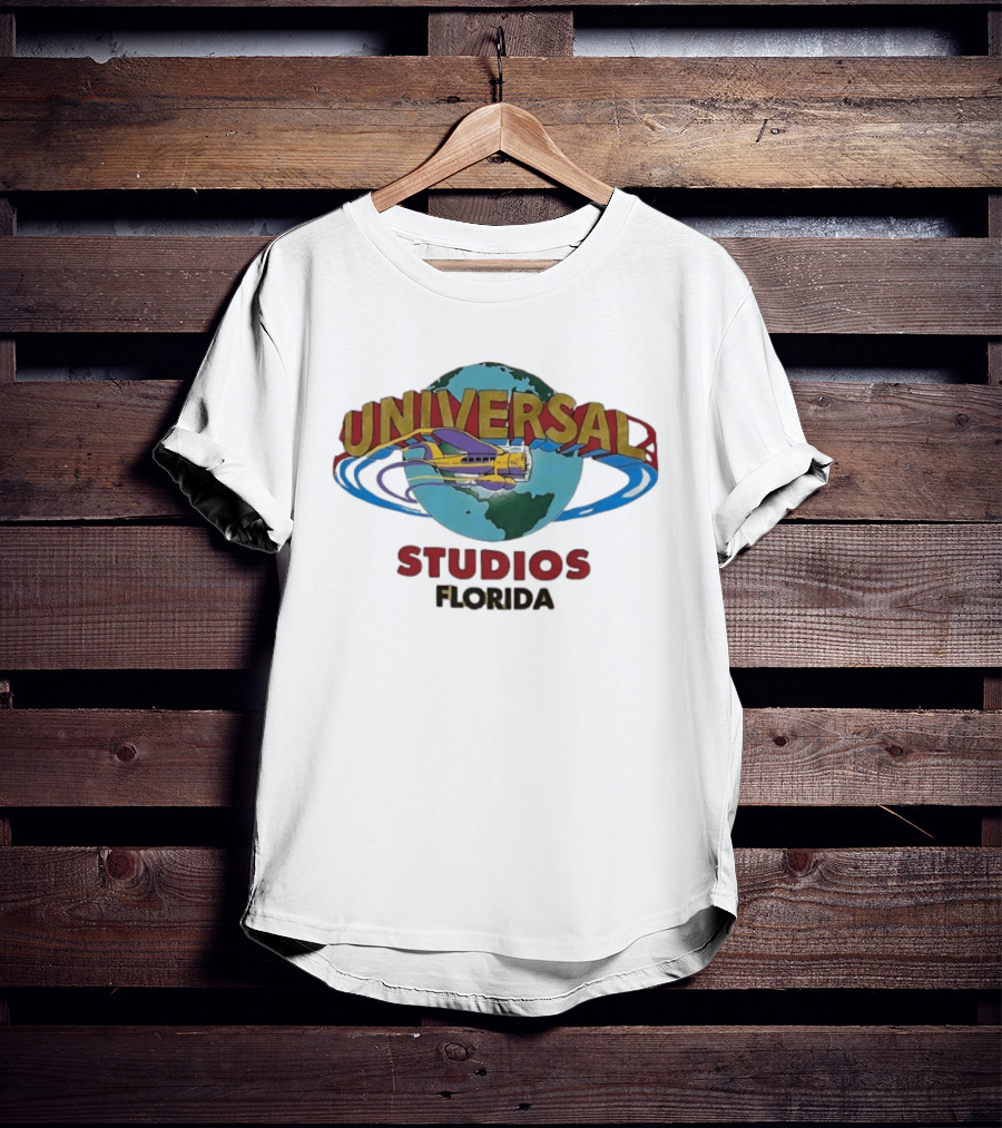 Universal Studios Florida Earth Airplane T-Shirt
