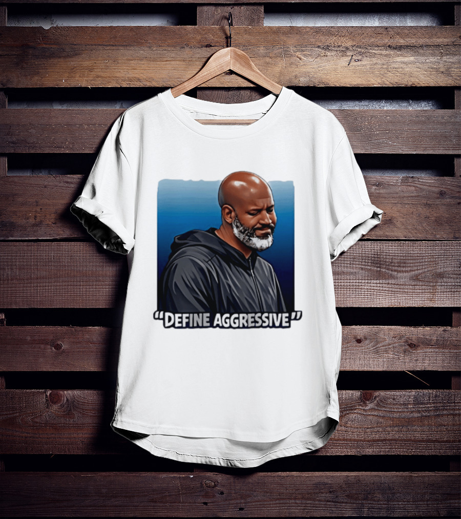 Define Aggressive Detroit Lions Brad Holmes T-Shirt