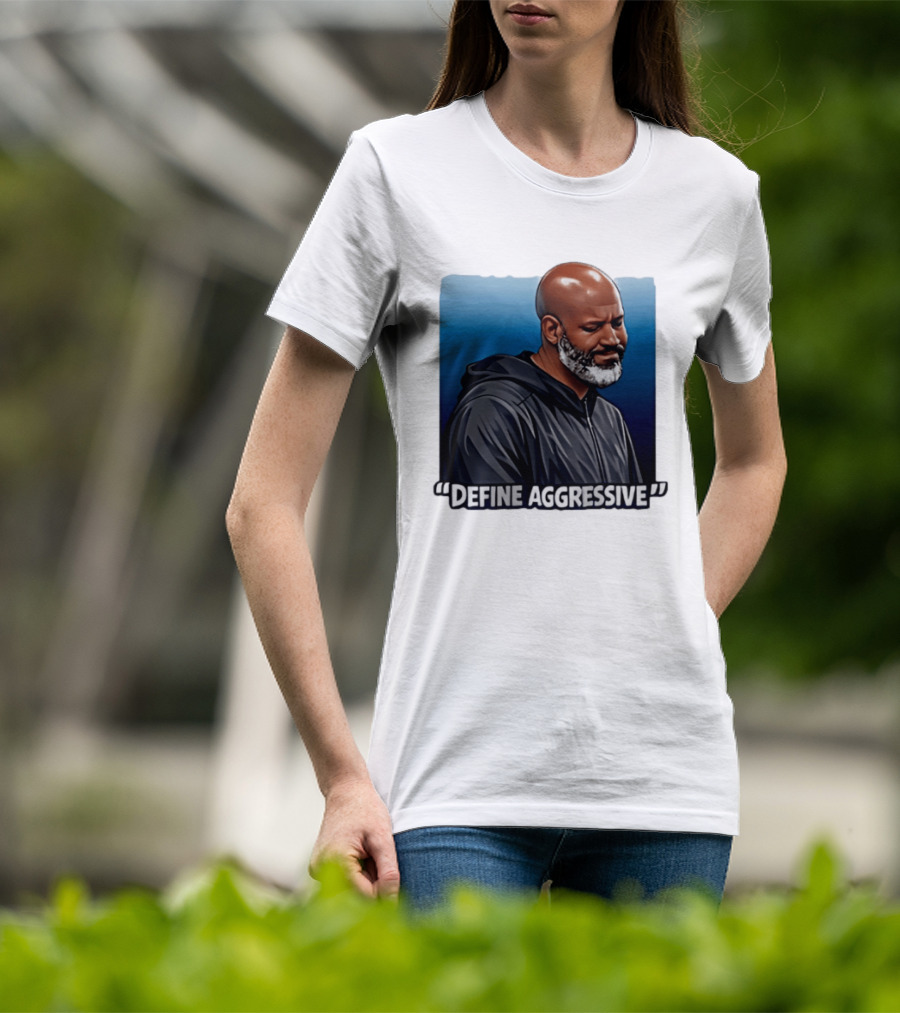 Define Aggressive Detroit Lions Brad Holmes T-Shirt