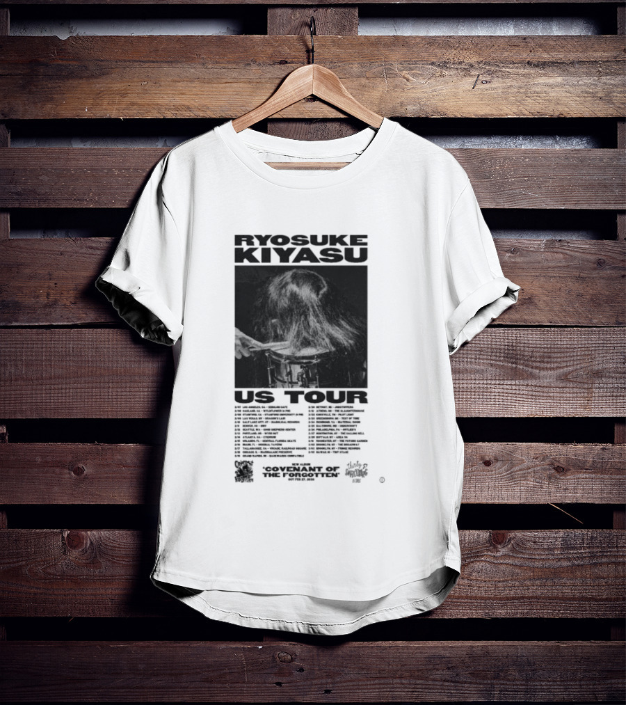 Ryosuke Kiyasu US Tour 2026 February March Dates T-Shirt