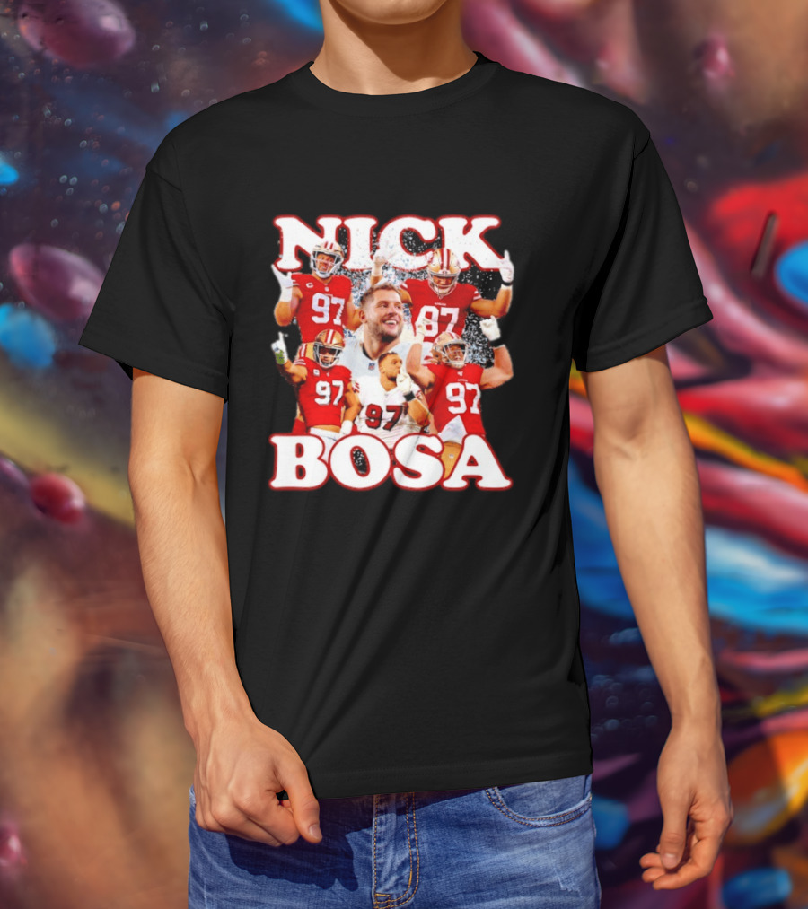 Nick Bosa San Francisco 49ers Player 97 Football Star T-Shirt