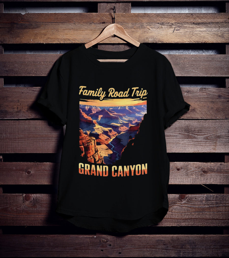 Family Road Trip Grand Canyon National Park Adventure T-Shirt