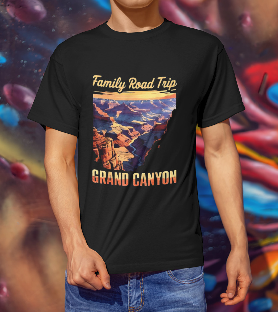 Family Road Trip Grand Canyon National Park Adventure T-Shirt