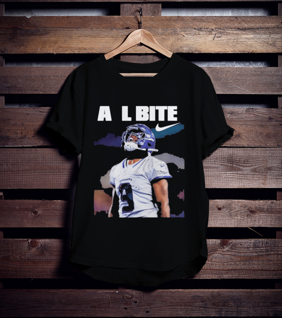 Kenneth Walker III Seattle Seahawks Nike All Bite Football T-Shirt